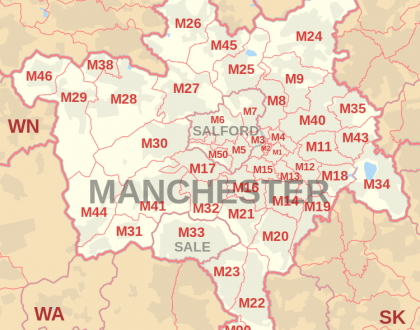 100% GPS tracked Leaflet distribution in Manchester all areas and postcodes covered